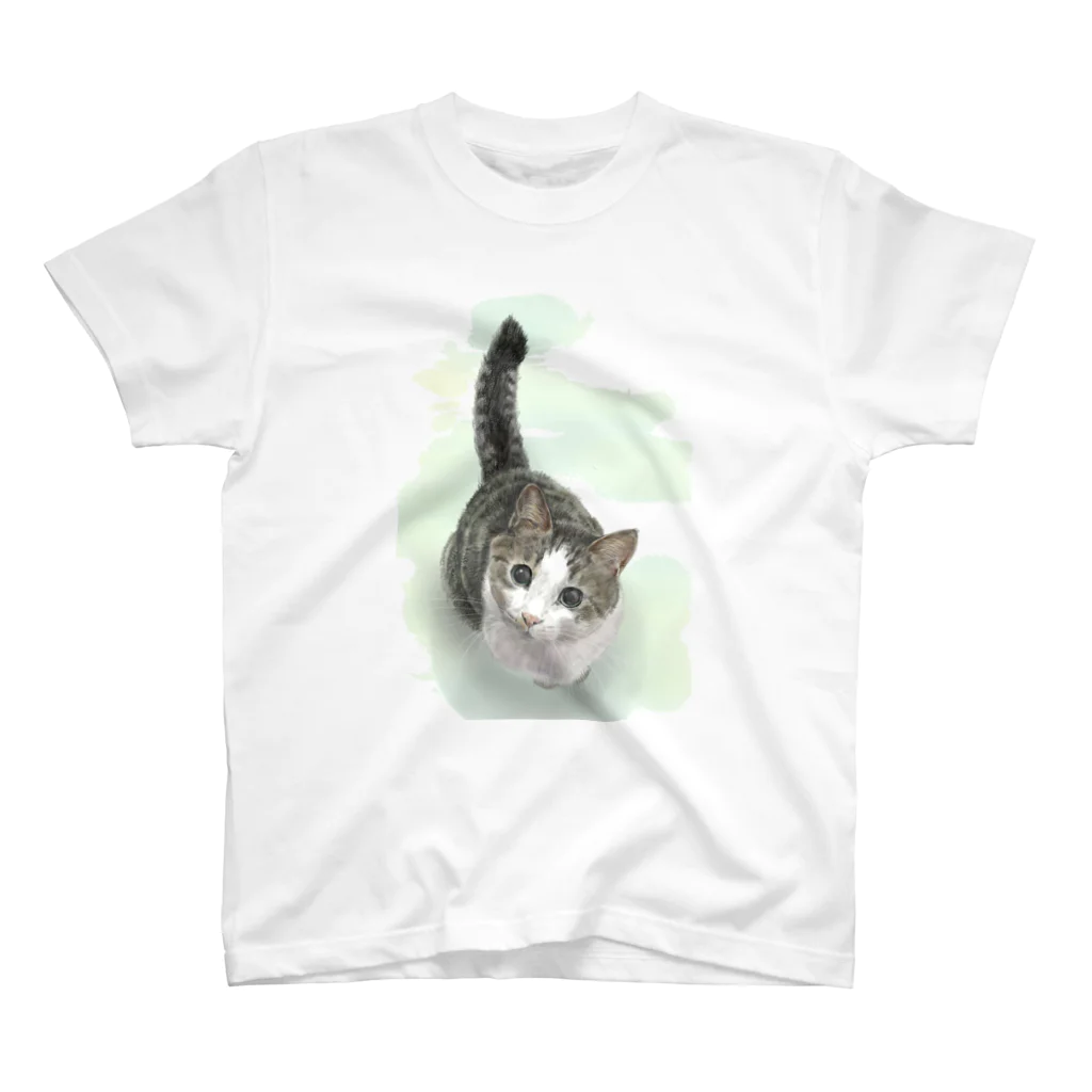 きなこのしまねこ Regular Fit T-Shirt