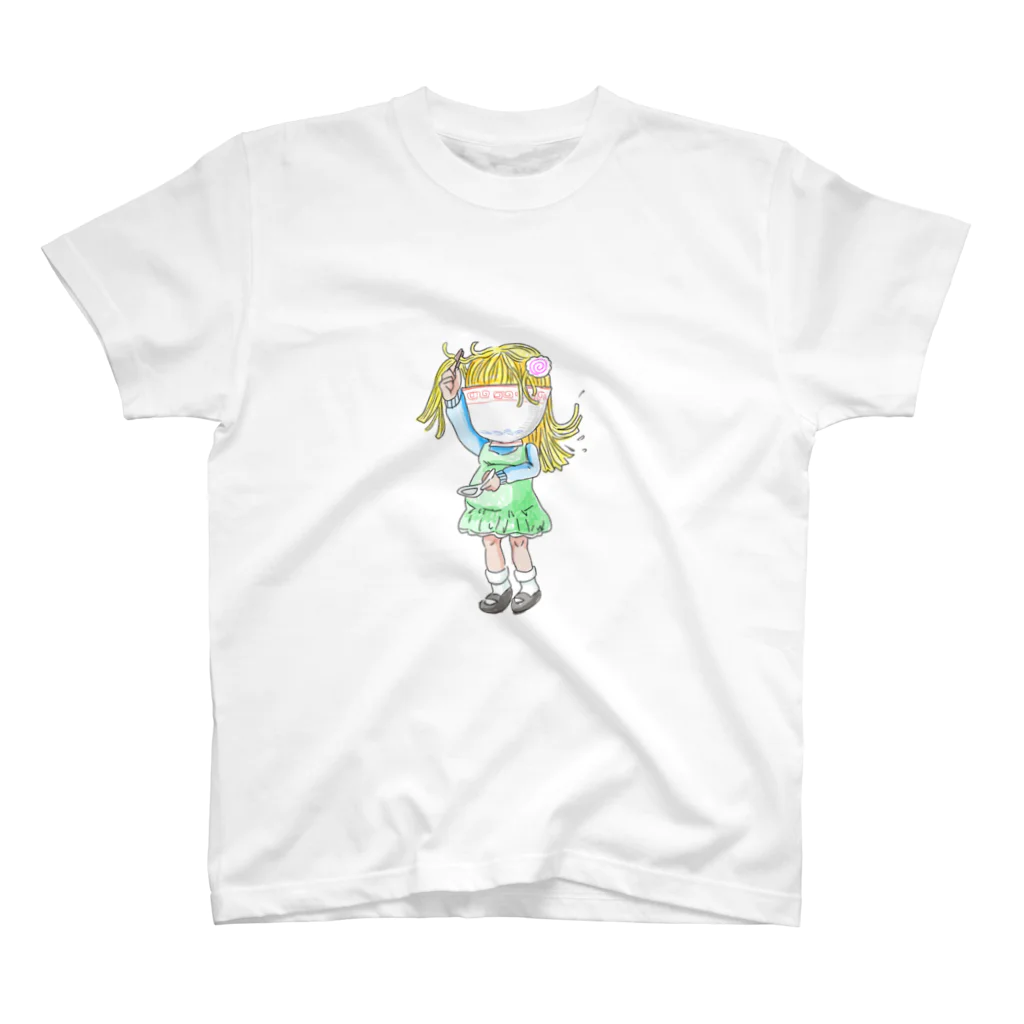 EAT SHOPの麺食いちゃん スタンダードTシャツ