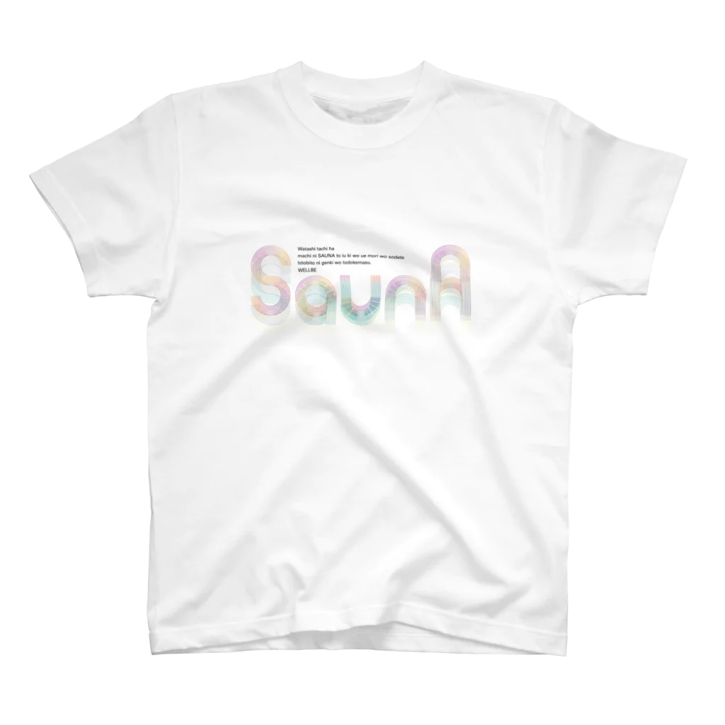 WellbeDesignLabのsaunagra スタンダードTシャツ