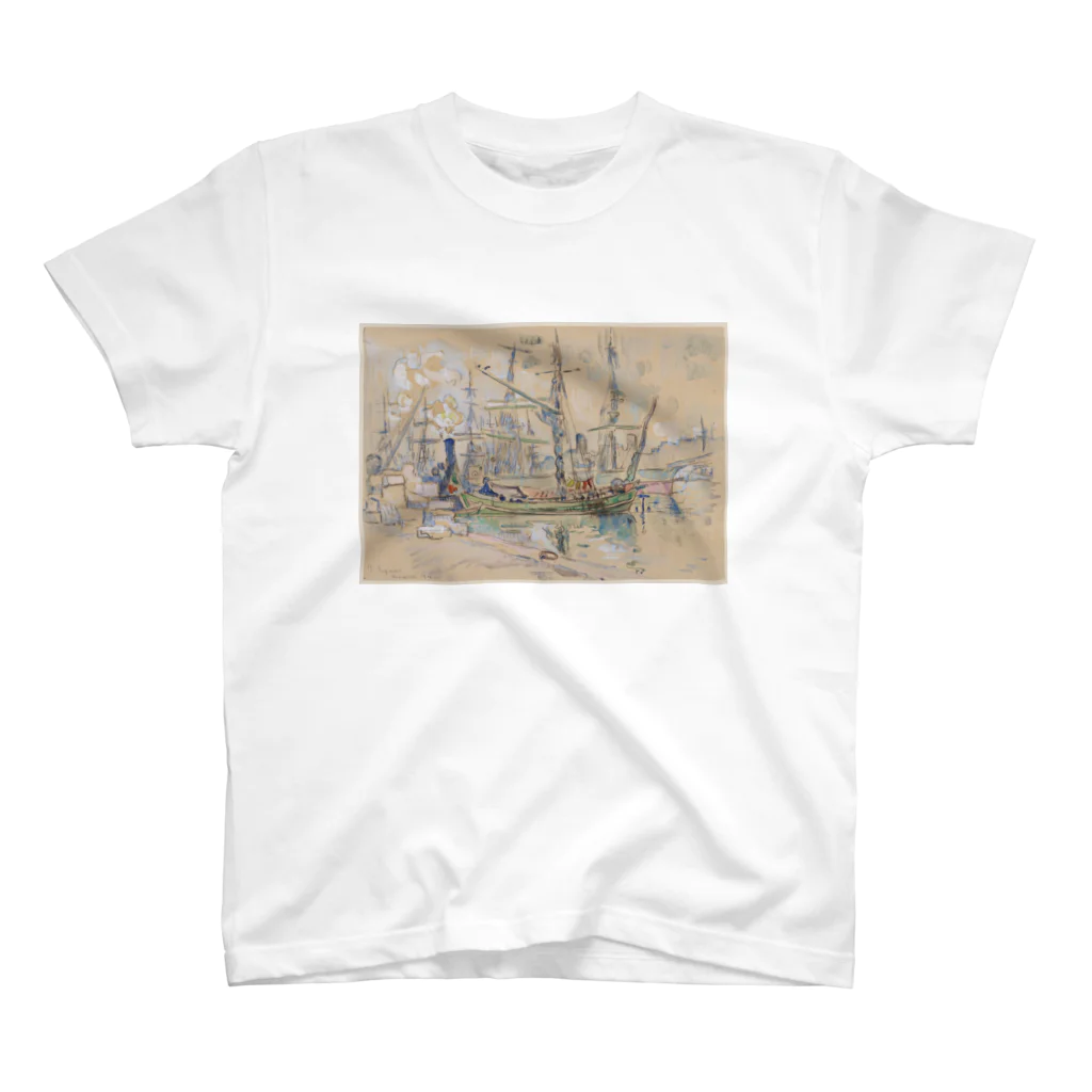 釜萢堂《かまやちどう》美術販売の「Marseille」 Signac, Paul／Paris Musées スタンダードTシャツ