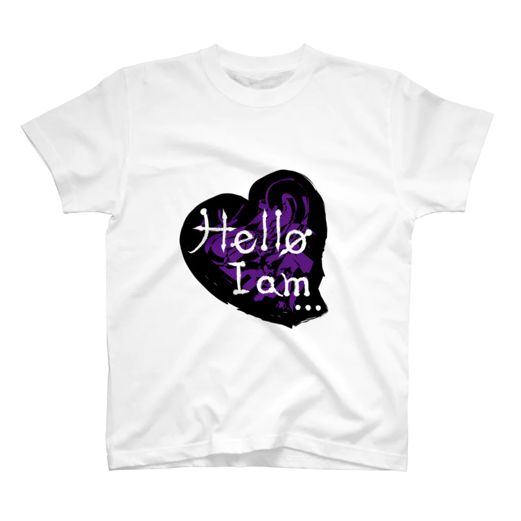 Hello I am ...のSNS-BL スタンダードTシャツ