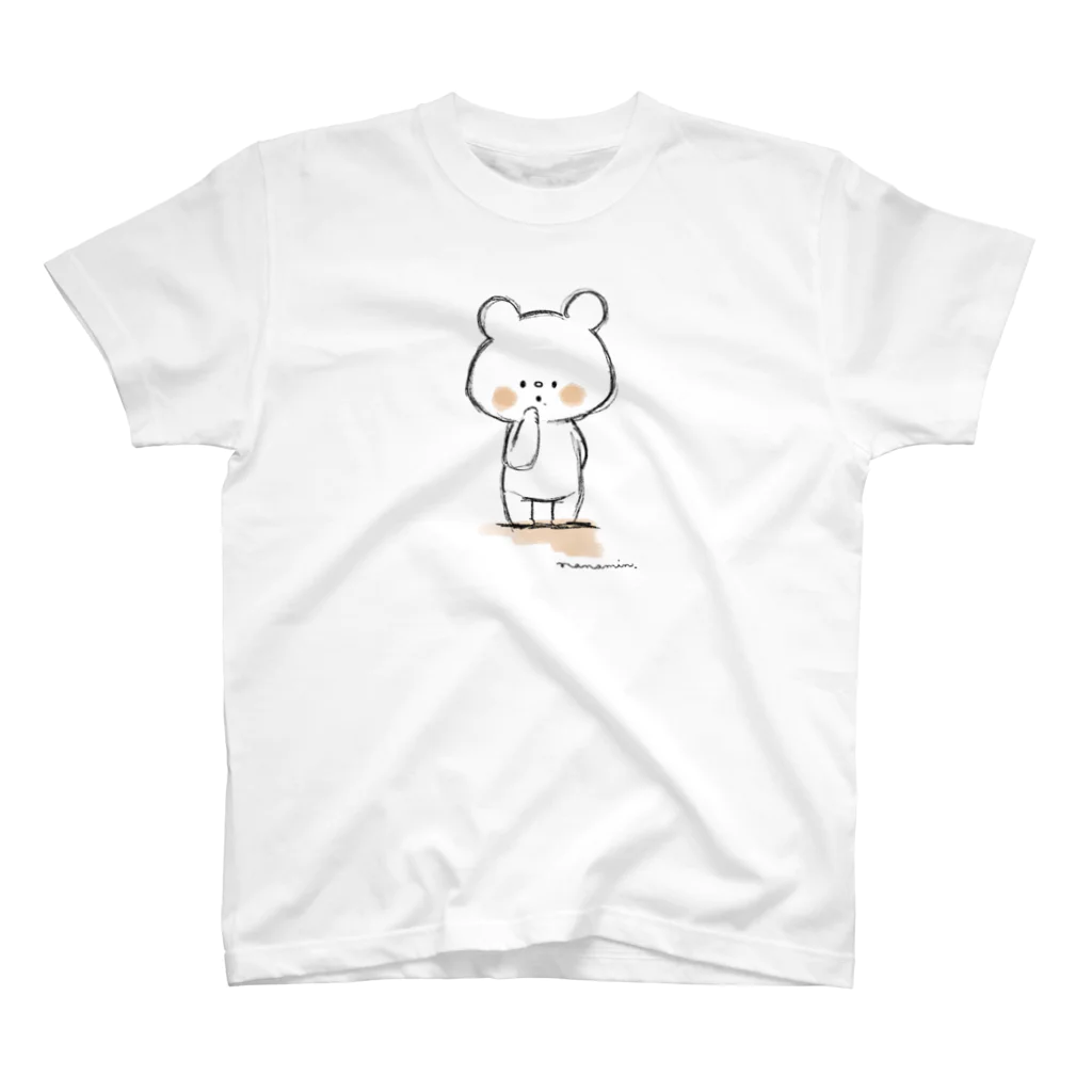 しろくまななみんのしろくまななみん ラフ画風 Regular Fit T-Shirt