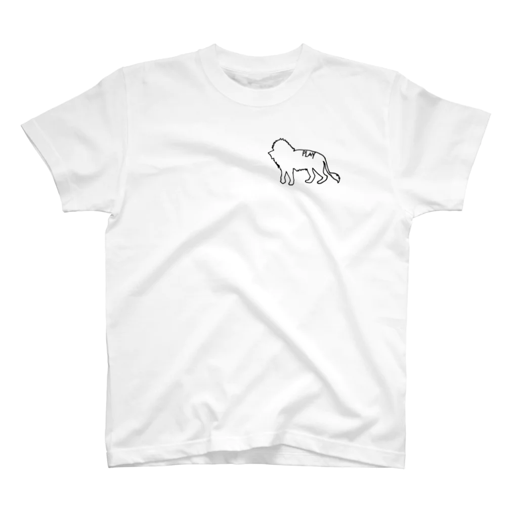 PLAY clothingのLION BL スタンダードTシャツ