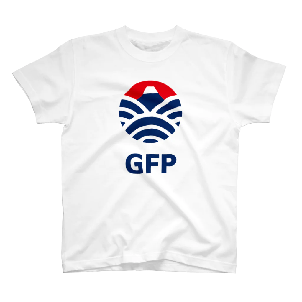 GFP（農林水産物・食品輸出プロジェクト）のGFP Tシャツ01（文字紺ver.） スタンダードTシャツ