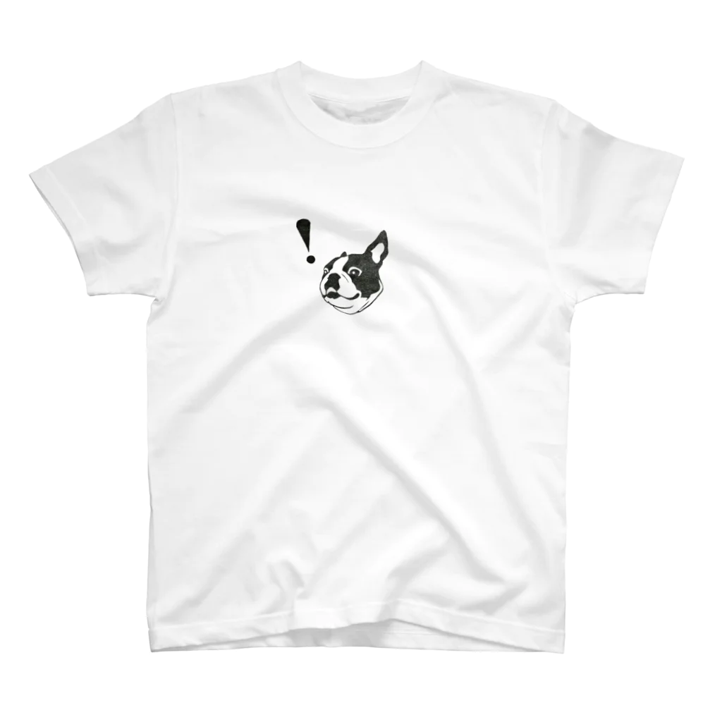 monochrome dogsのひらめきボストン Regular Fit T-Shirt