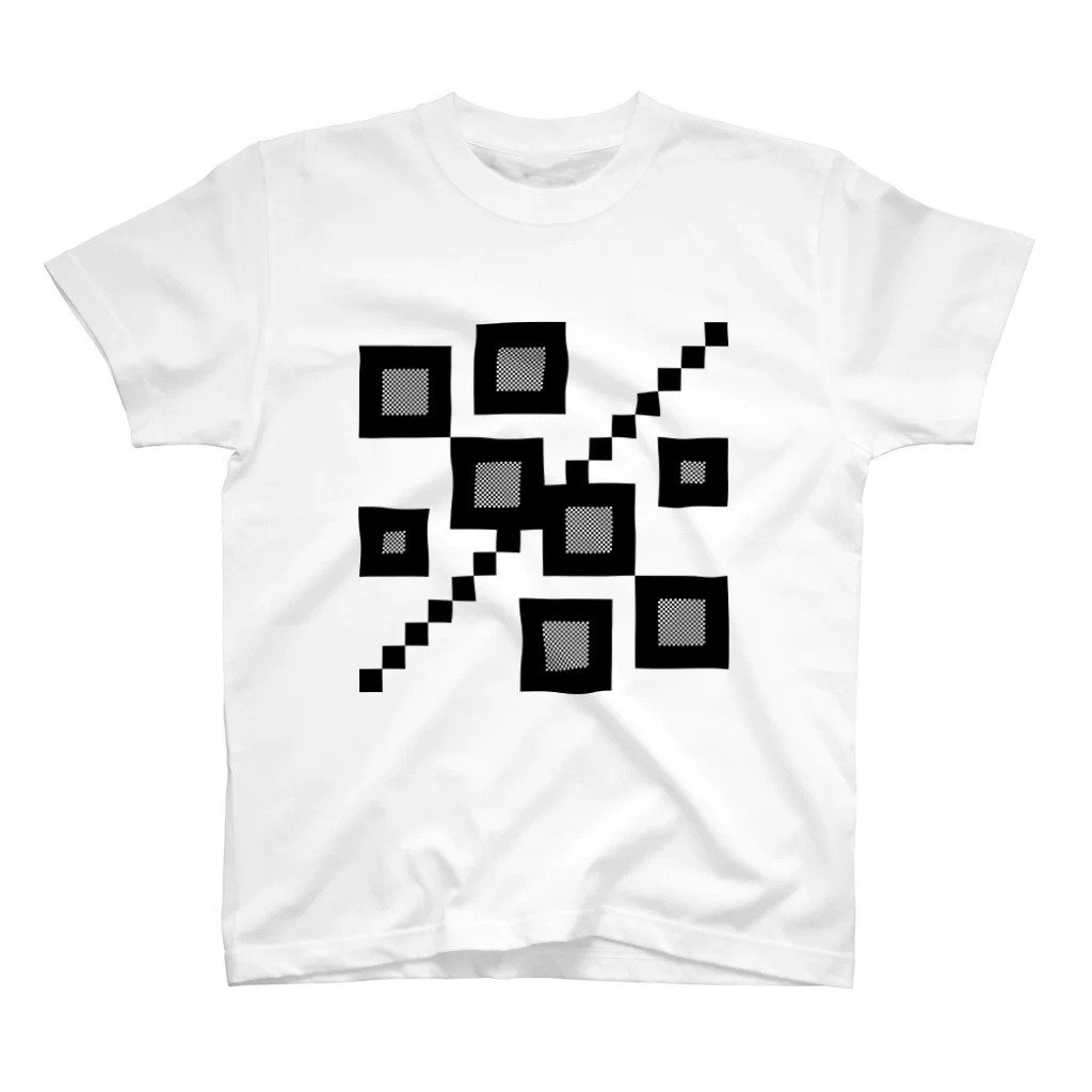 *ɯ* or *ı̣* ʞɐʍɐ_のpixel スタンダードTシャツ