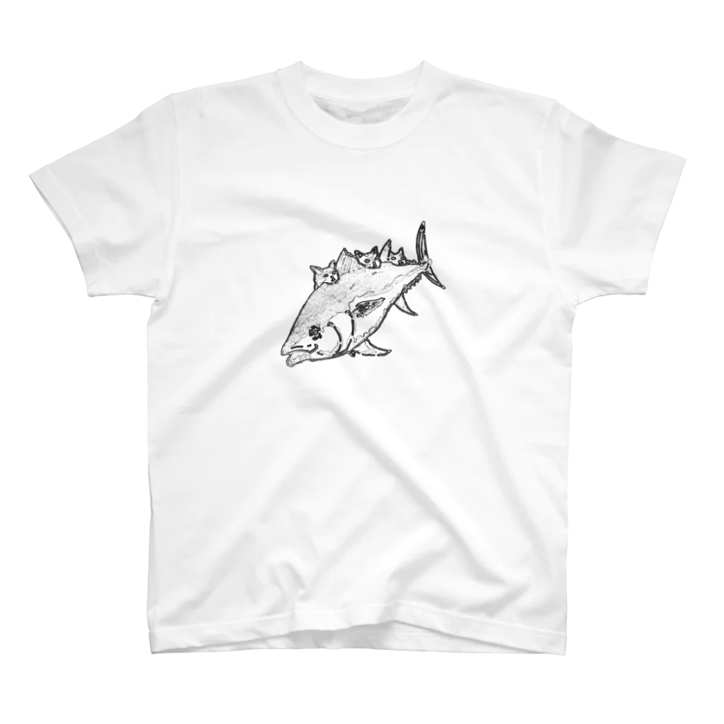 ｾｱｻﾝのMAGURO！！！ スタンダードTシャツ