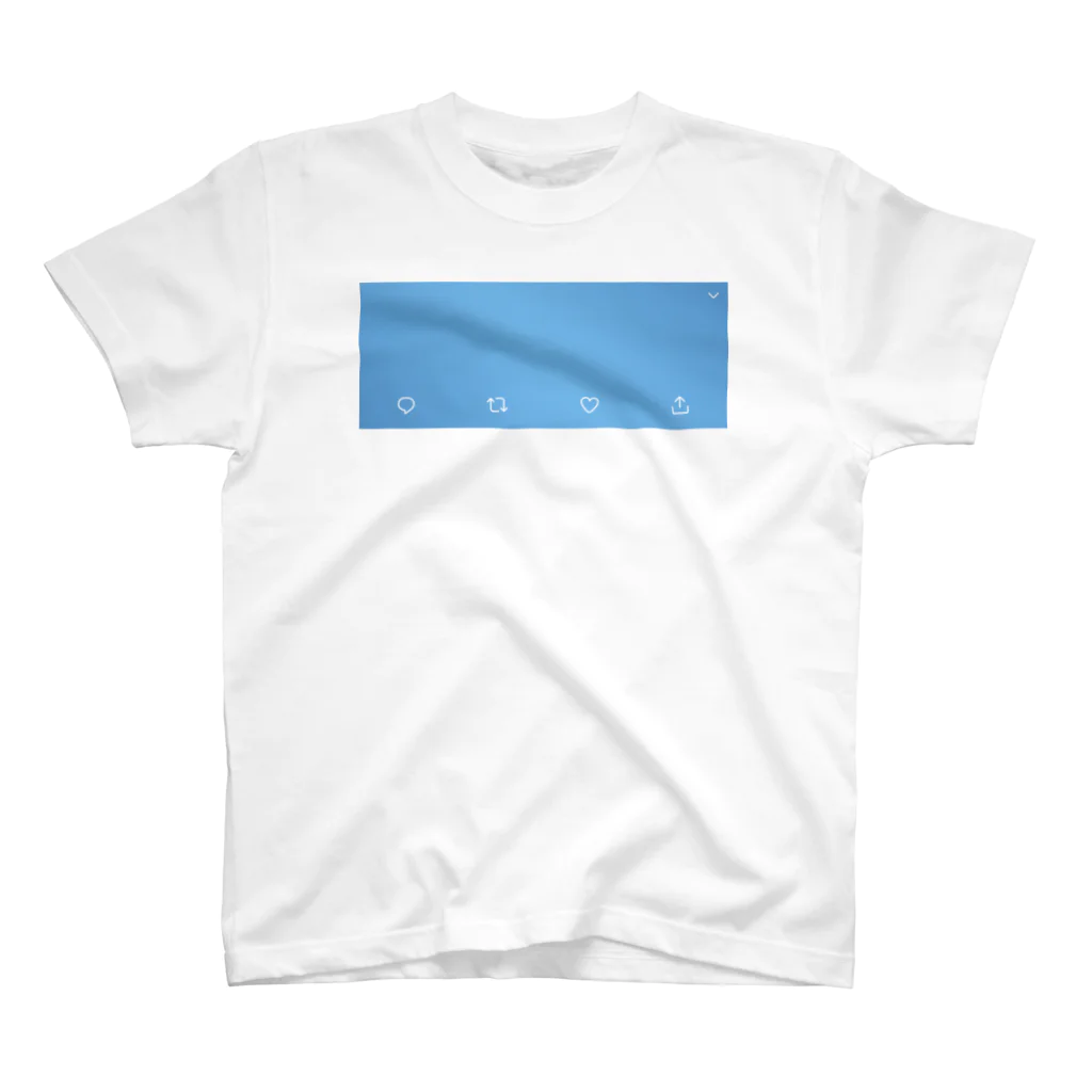 ユニゾーンの青い鳥のやつ スタンダードTシャツ