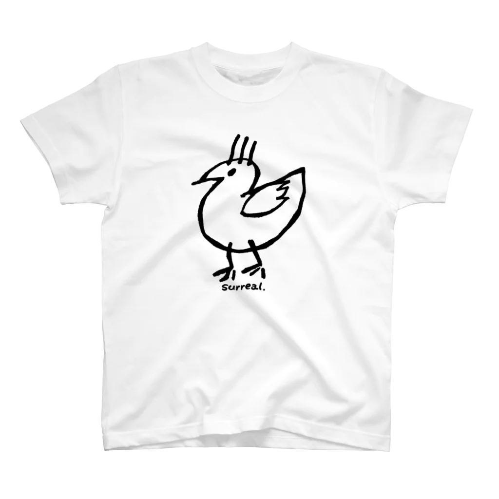 Creative store Mのsurreal_02(BK) スタンダードTシャツ