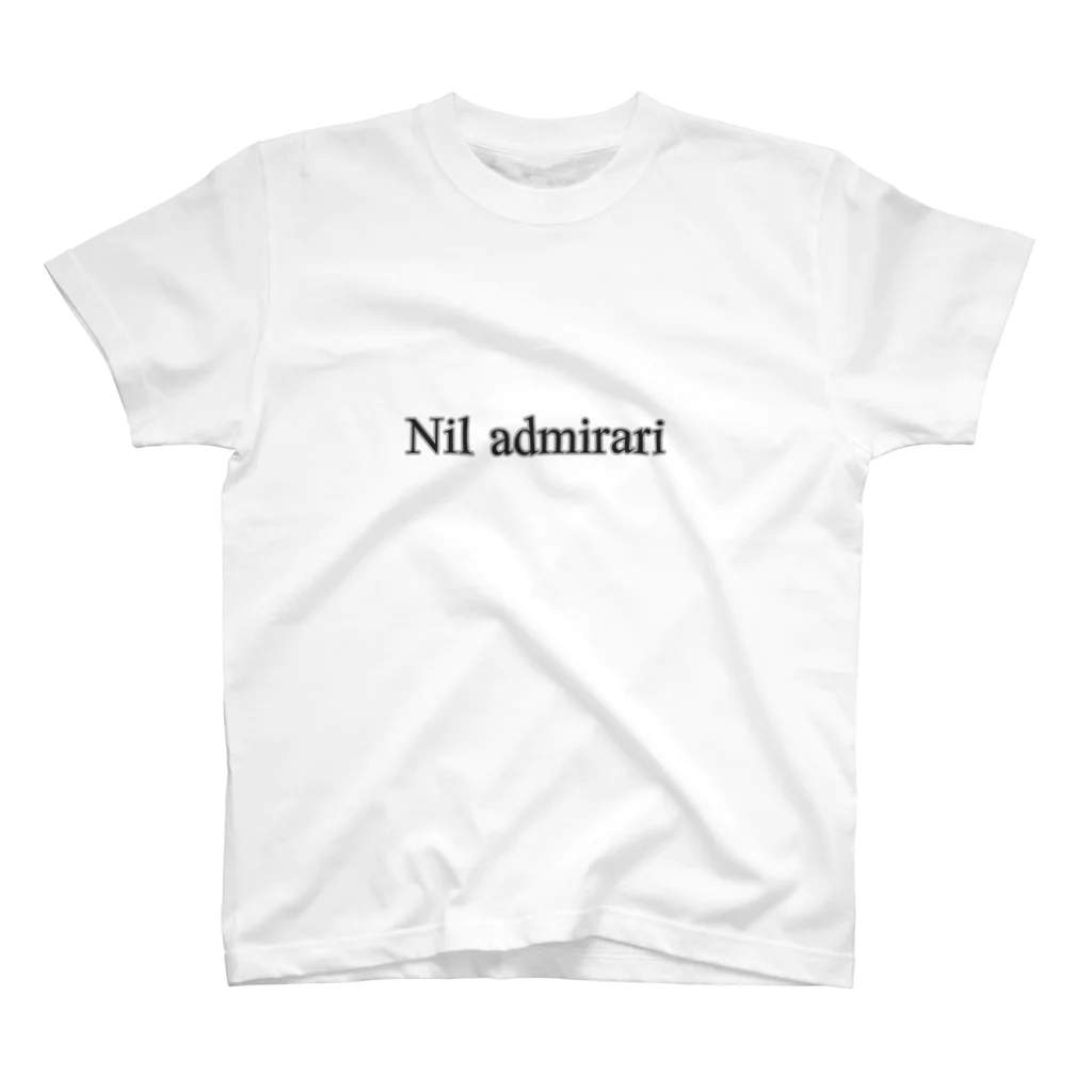 たく3αの幼女戦記　Nil　Admirari　ラテン語 Regular Fit T-Shirt