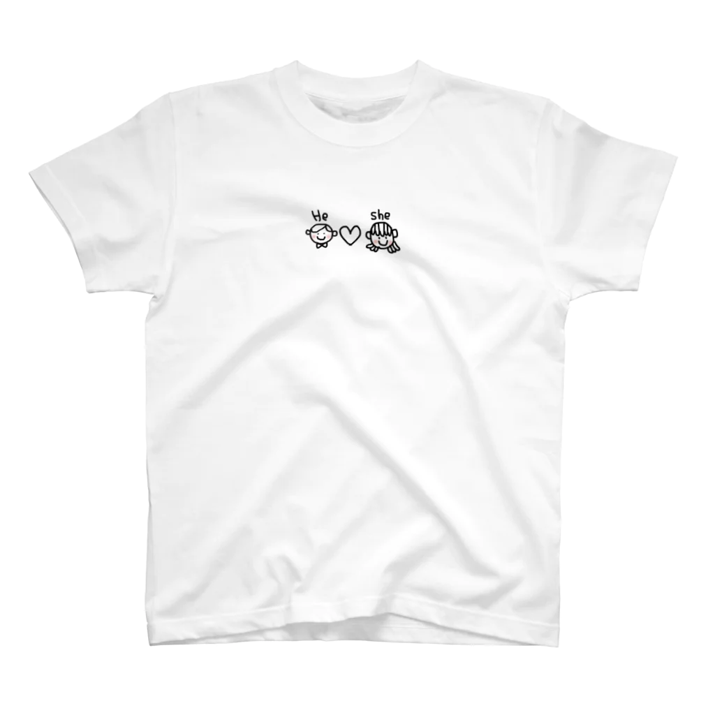 eriidのかっぷる Regular Fit T-Shirt