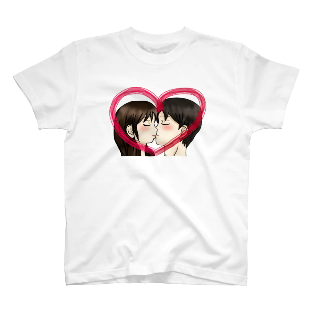 Lily bird（リリーバード）のKiss with heart♥ スタンダードTシャツ