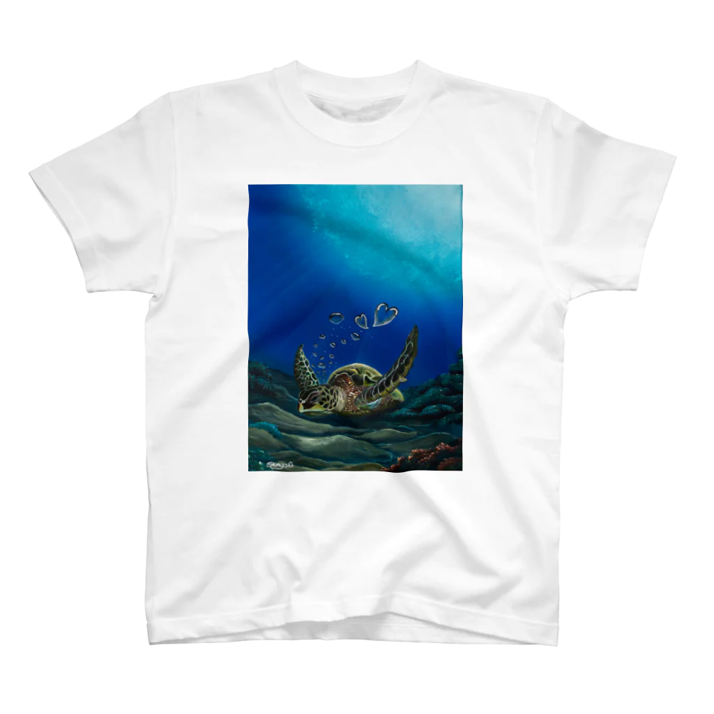 alohart803のLovely Honu スタンダードTシャツ