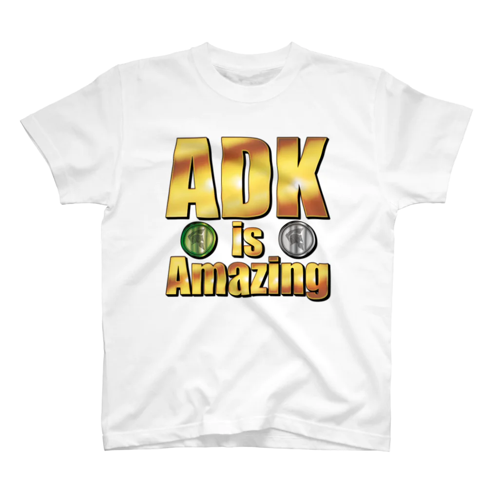 【仮想通貨】ADKグッズ専門店 のADK is Amazing スタンダードTシャツ