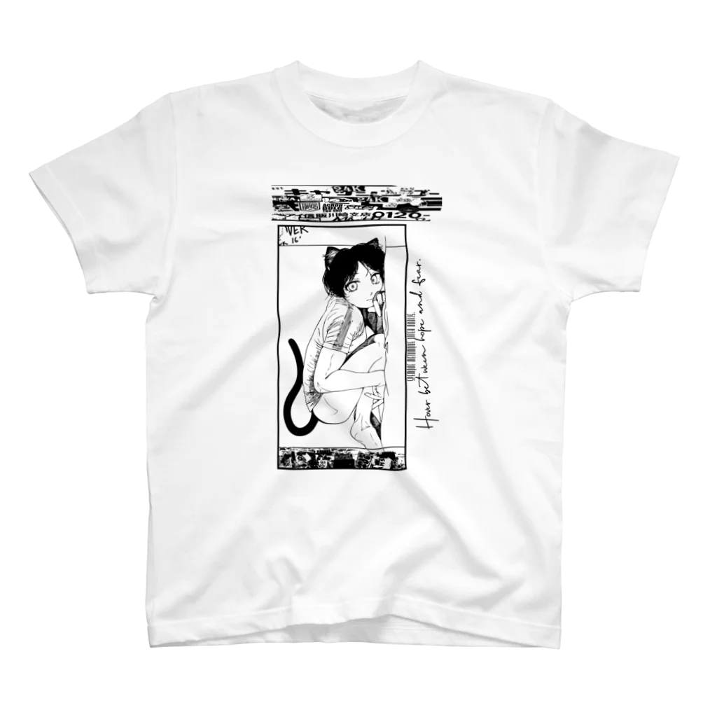 dong_hangのNeko_chang_Bootleg Regular Fit T-Shirt