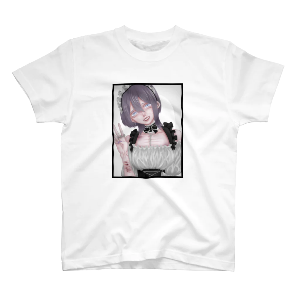 纈珠✝︎のメイド男子🎶 スタンダードTシャツ