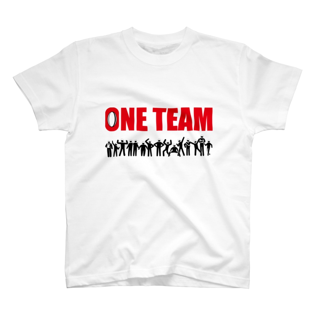 ラグビー One Team ラグビー Kuma Kuma P のtシャツ通販 Suzuri スズリ