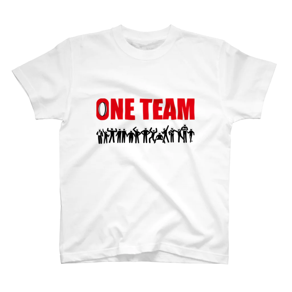 ラグビー　KUMAのラグビー　ONE TEAM  スタンダードTシャツ