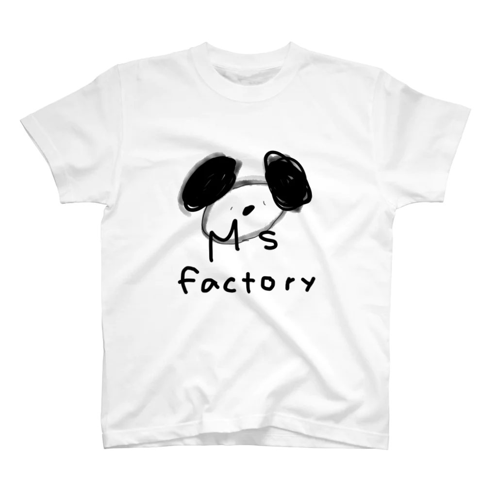 M’s factory のぱんだ！ スタンダードTシャツ