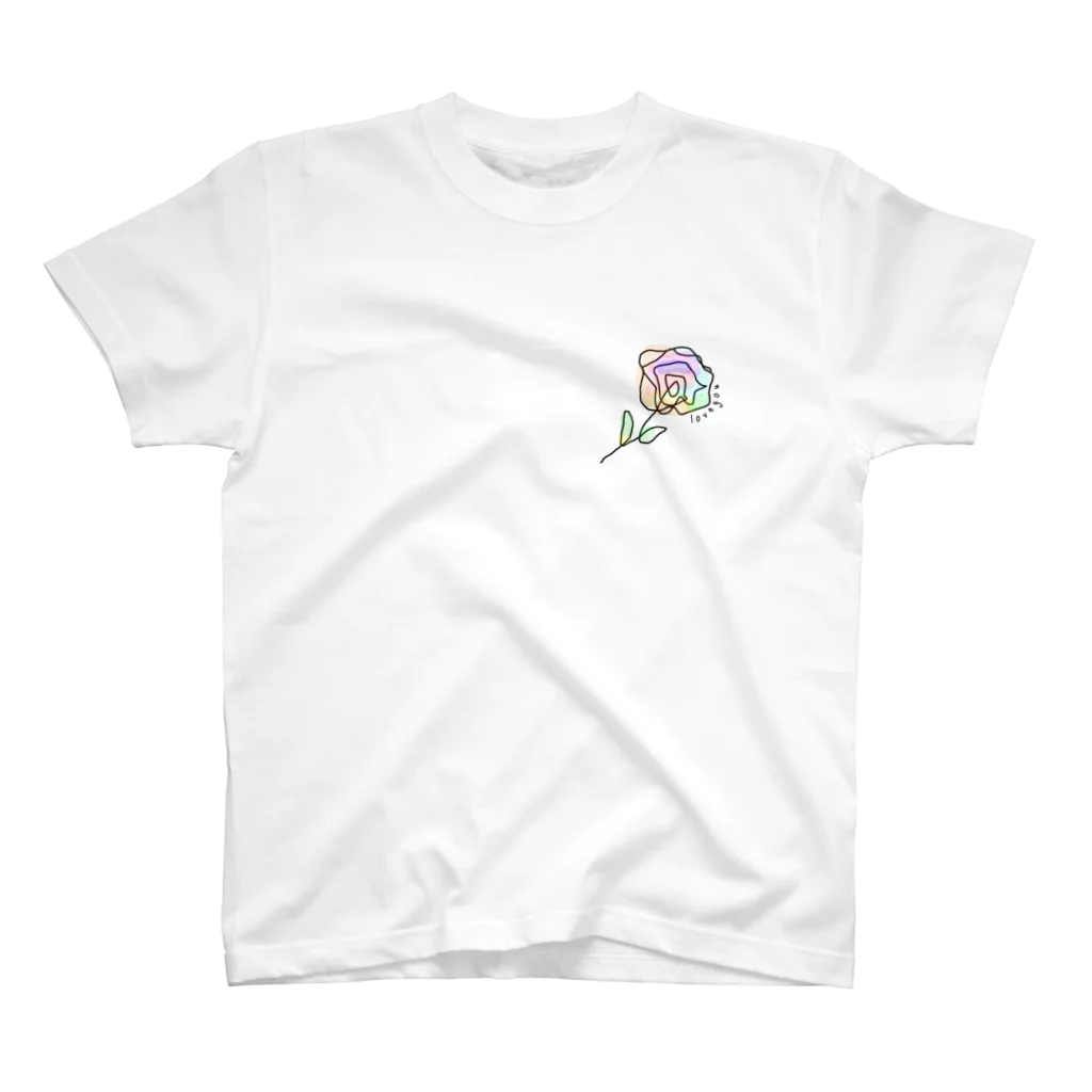 トカゲの人の控えめな君にらぶち Regular Fit T-Shirt