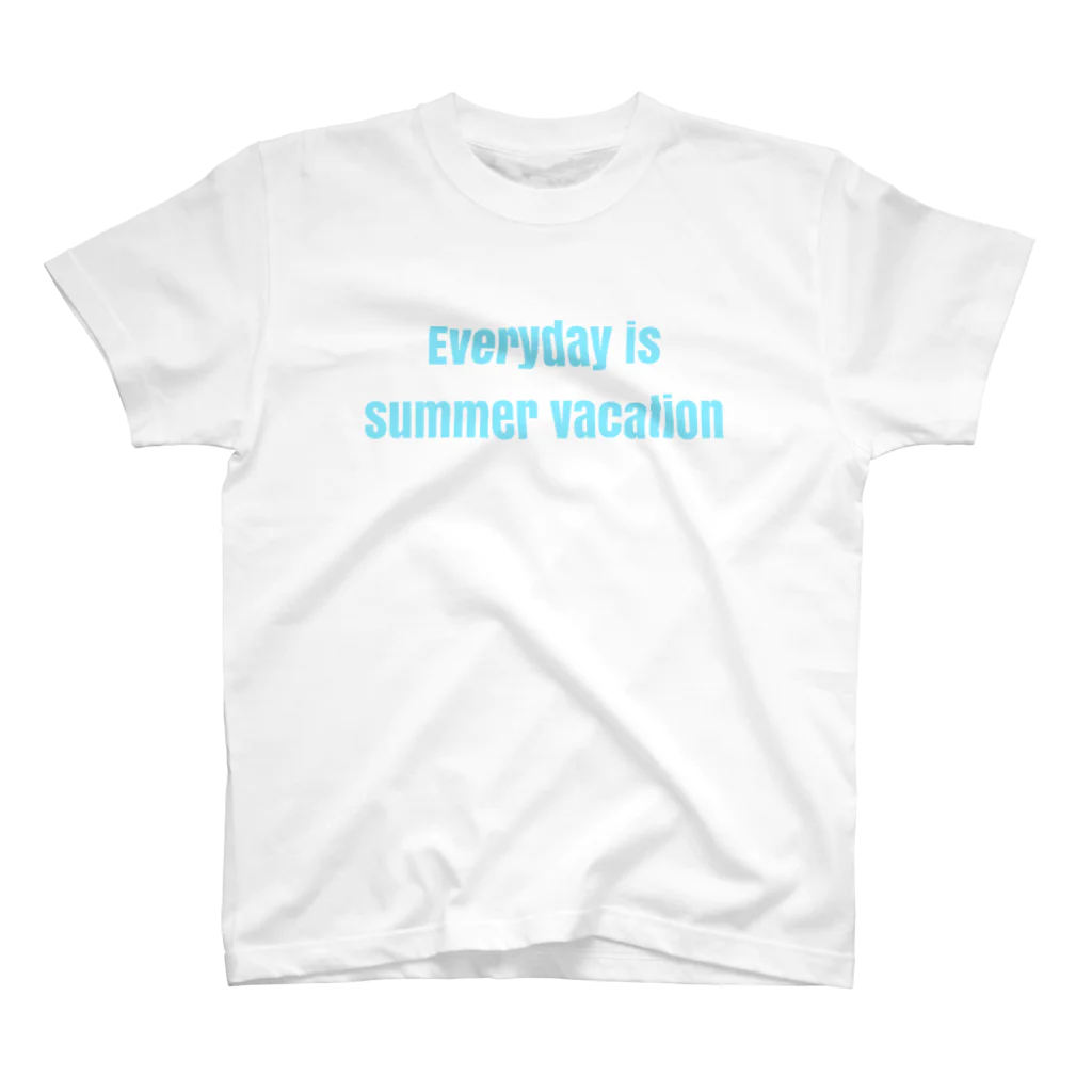 Wanhyudの毎日が夏休み！ Regular Fit T-Shirt