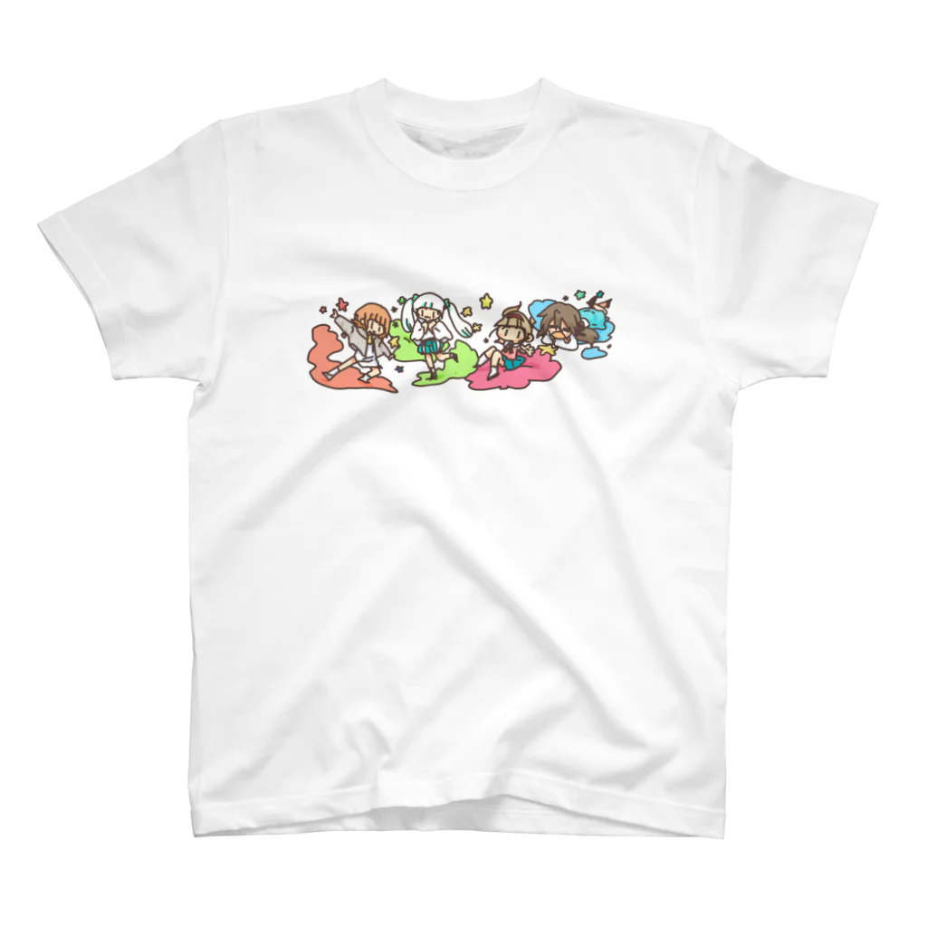 もぬやのみにみに　みんな スタンダードTシャツ