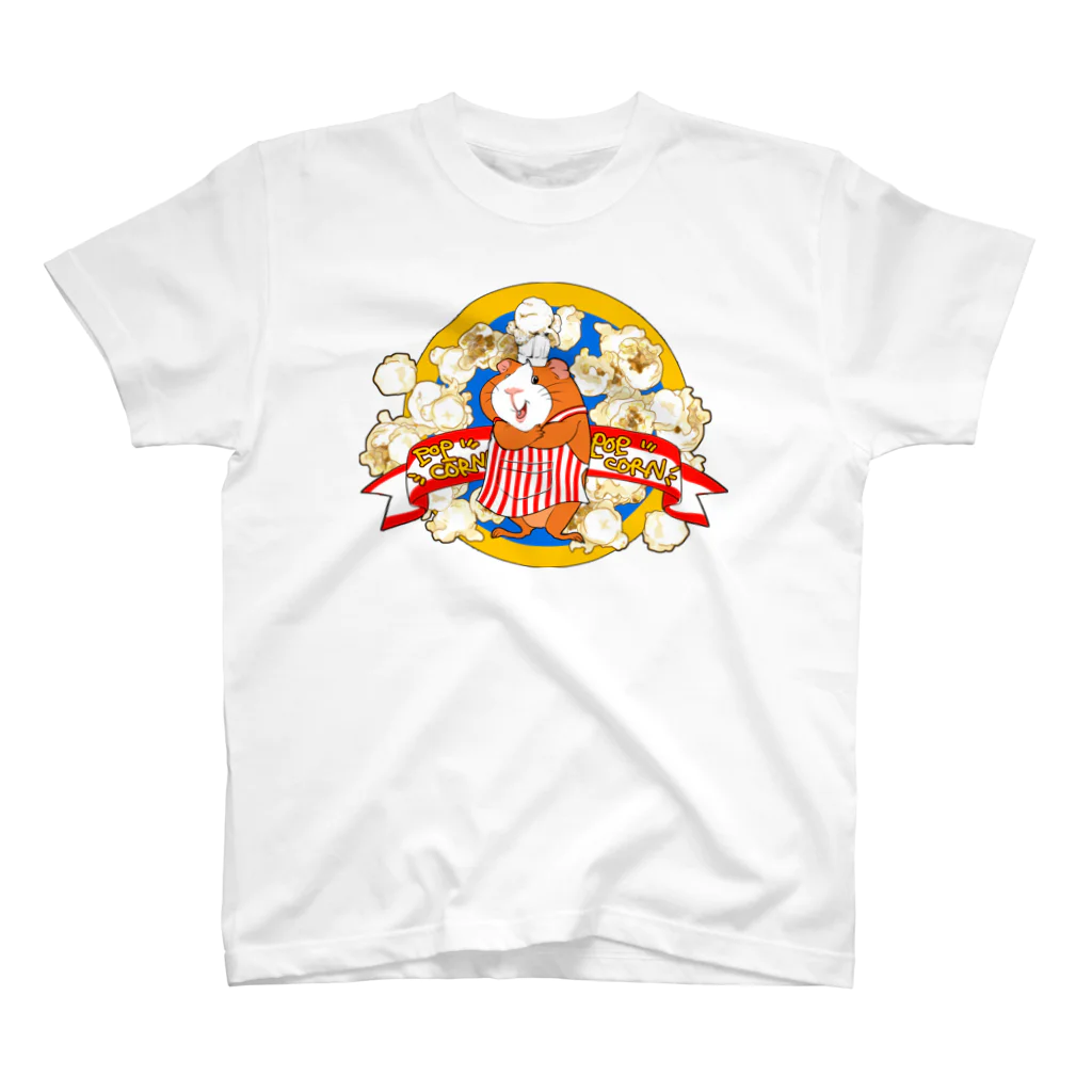 nins・にんずのpopconning popcorn Regular Fit T-Shirt