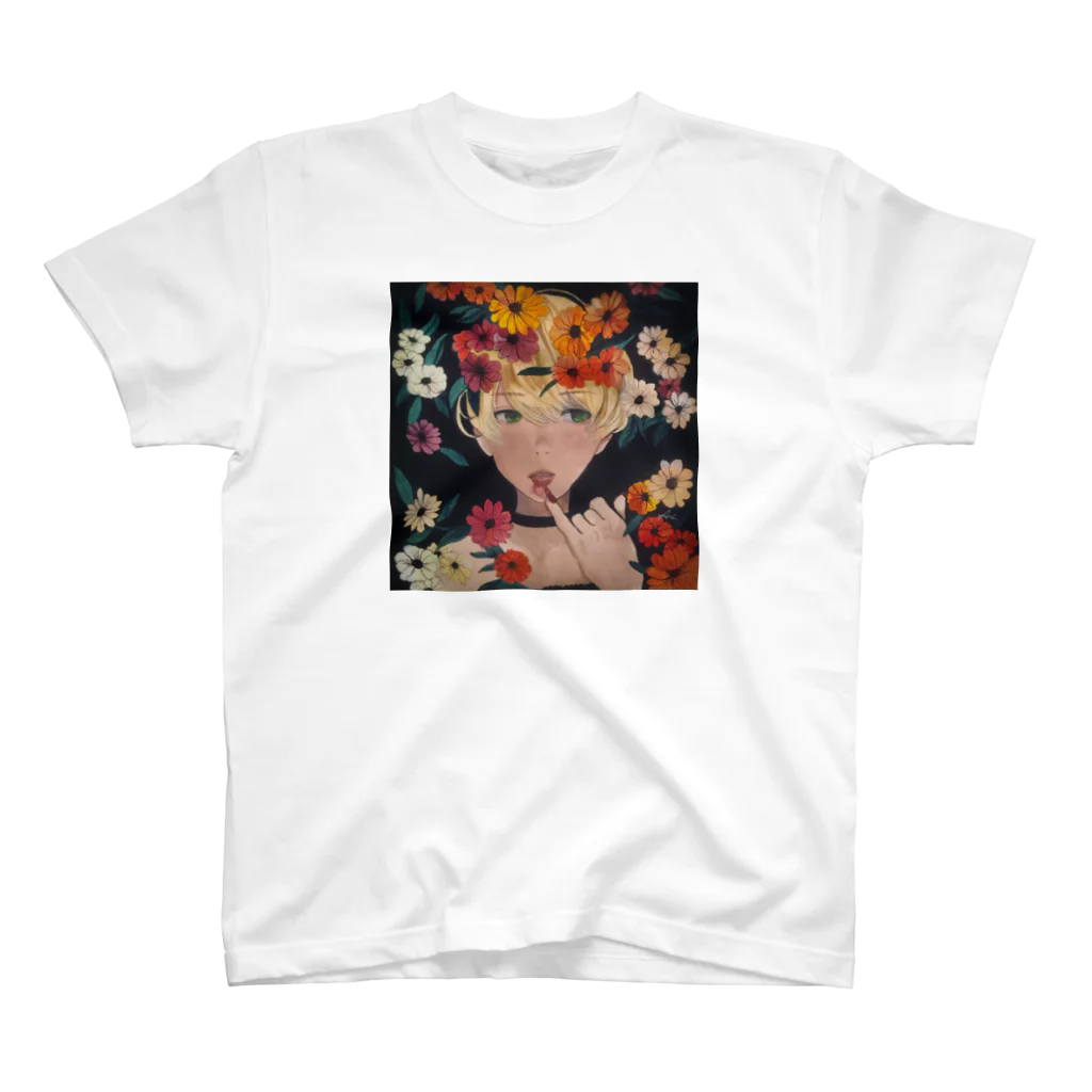 ウチノアイ Ai Uchinoの花の森・夢 Regular Fit T-Shirt