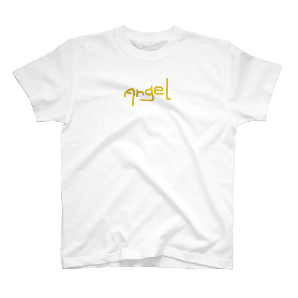 おひょのAngel イエロー Regular Fit T-Shirt