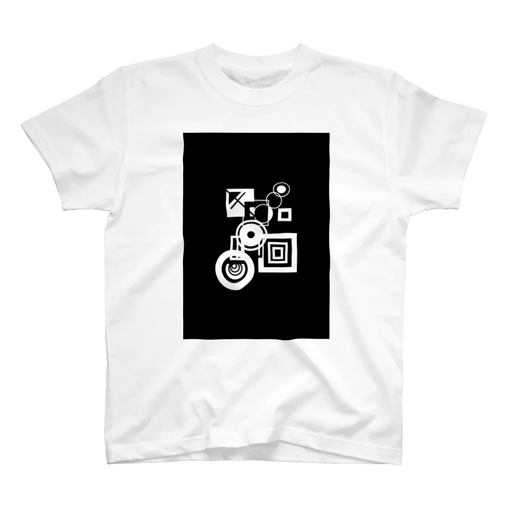 🤑NANAMI🤑の謎の白黒 Regular Fit T-Shirt