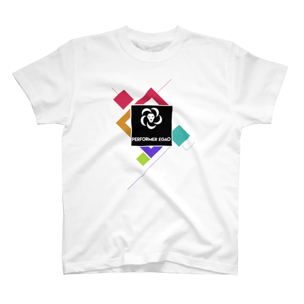 spreadの performer EGAOステッカー スタンダードTシャツ