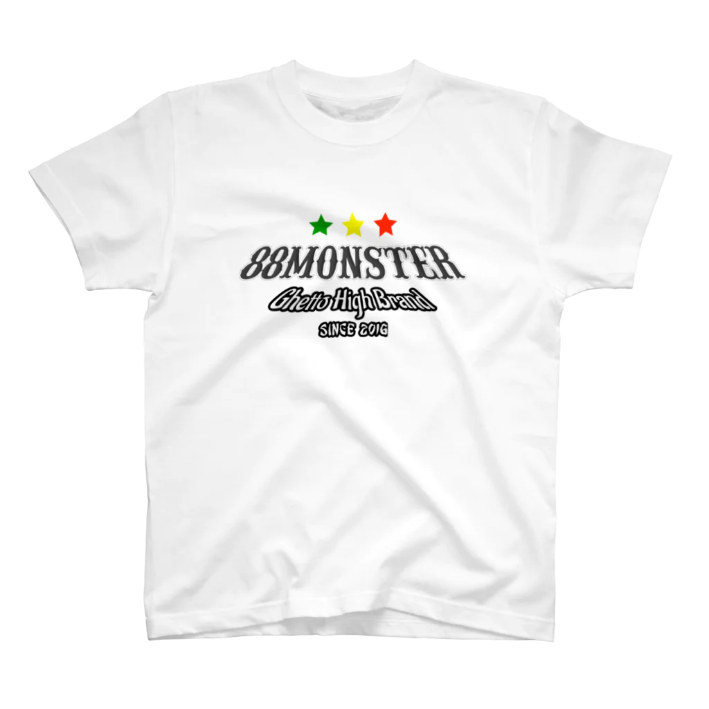 88MONSTER-High Brand-のGHETTOTシャツ Regular Fit T-Shirt