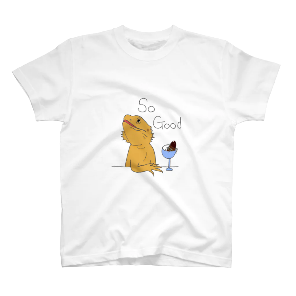 yrs3childrenのフトアゴヒゲトカゲくん スタンダードTシャツ