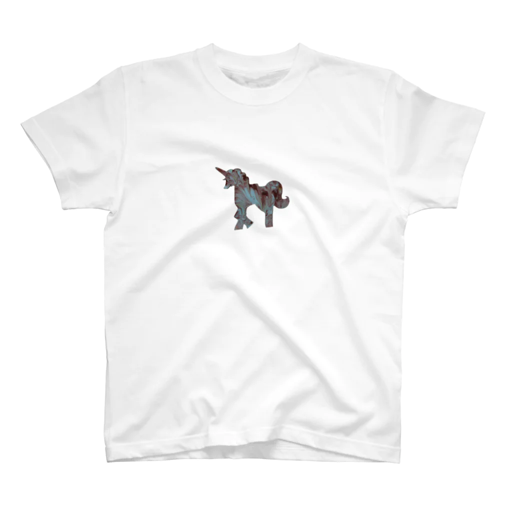 猫鯵のAqua UNICORN Regular Fit T-Shirt