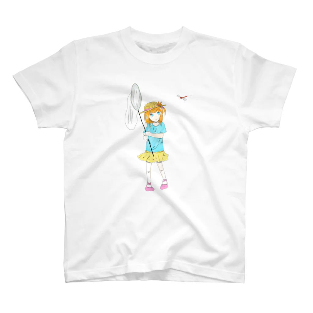 の ん た ん  ☁︎のむしとり スタンダードTシャツ