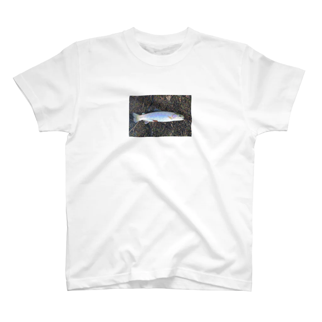 やくしんじ しんじの横たわる魚。 スタンダードTシャツ