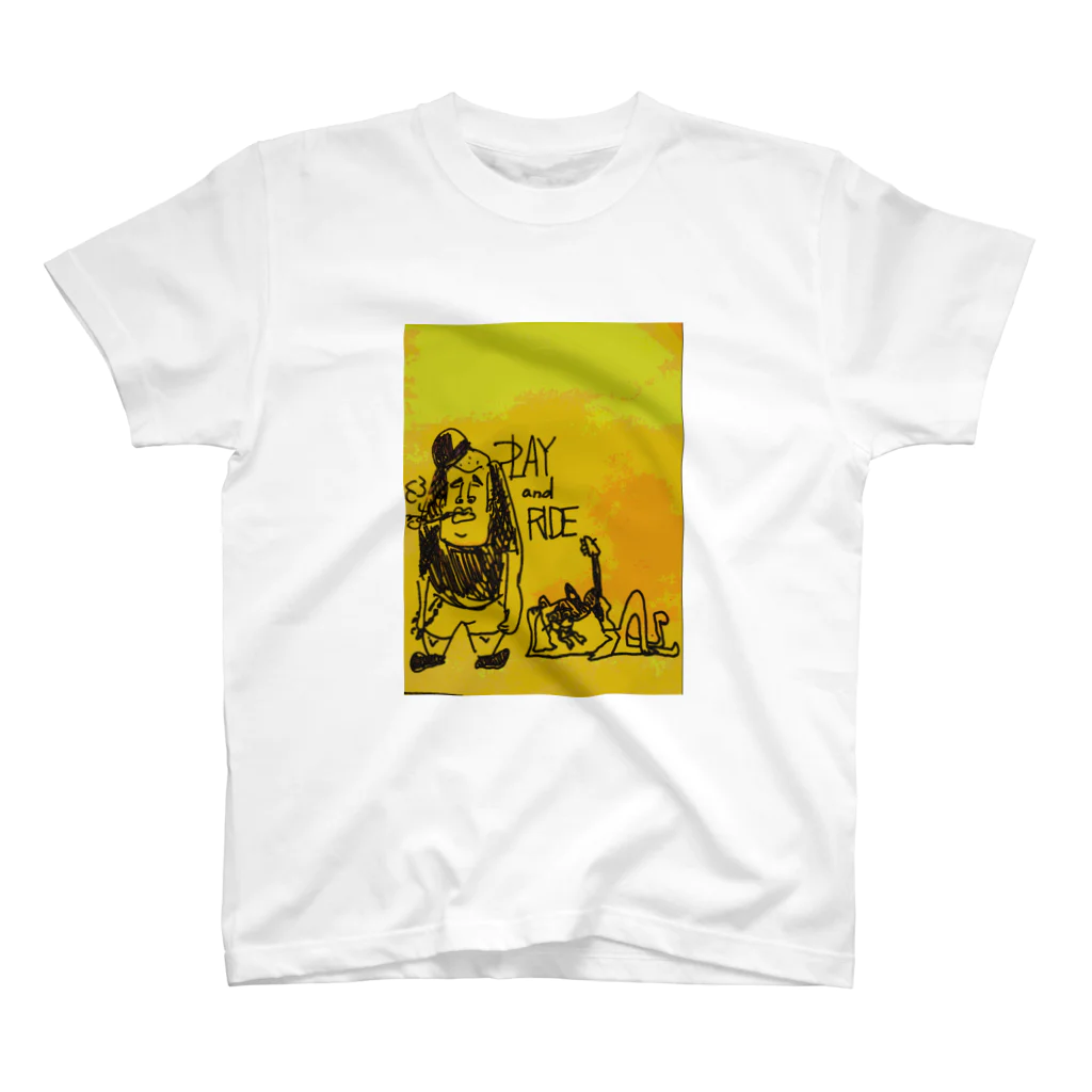 pappy_gのPLAY and RIDE スタンダードTシャツ