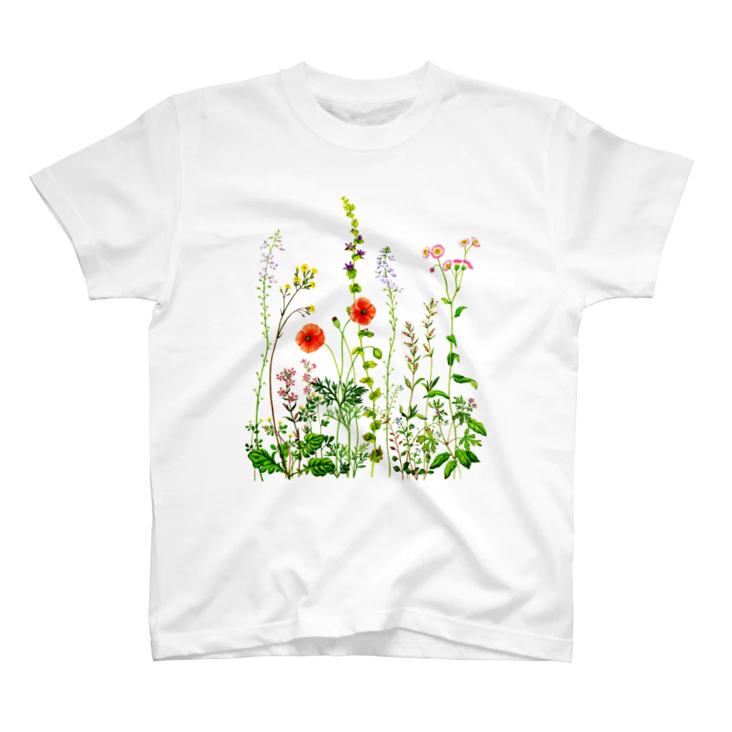 すずめ工房の野の花 Regular Fit T-Shirt