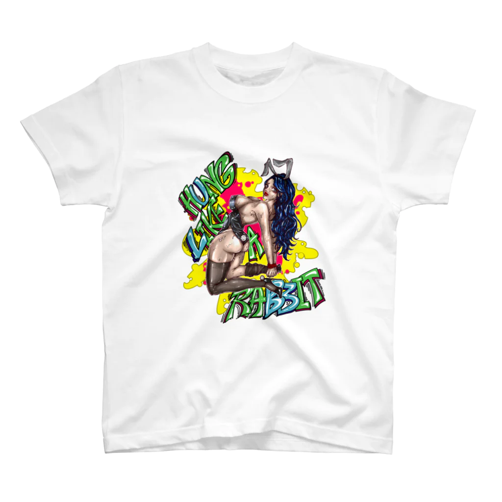 oosuga_tamotsuのバニーガール スタンダードTシャツ