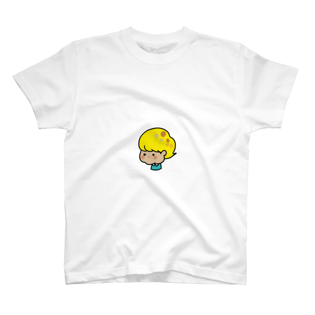 popokoroのえりあし寝癖君 スタンダードTシャツ