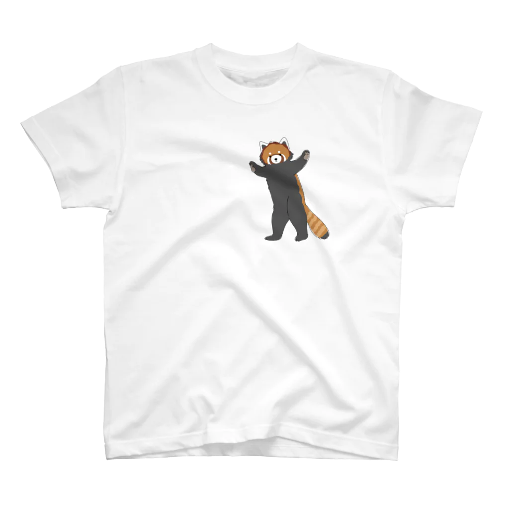 おねこくんのレッサーパンダくん スタンダードTシャツ