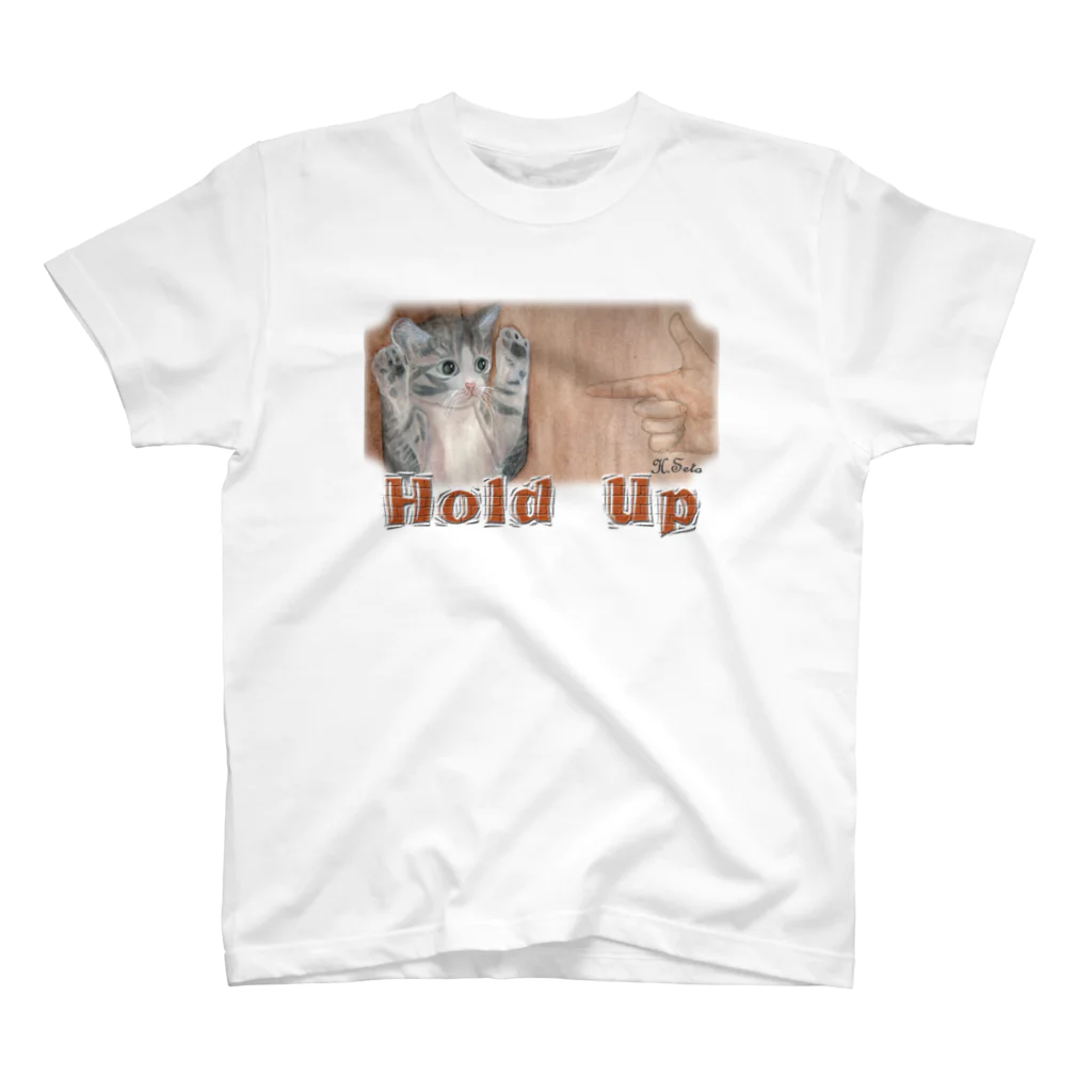 あとりえ・せとのHOLD UP スタンダードTシャツ