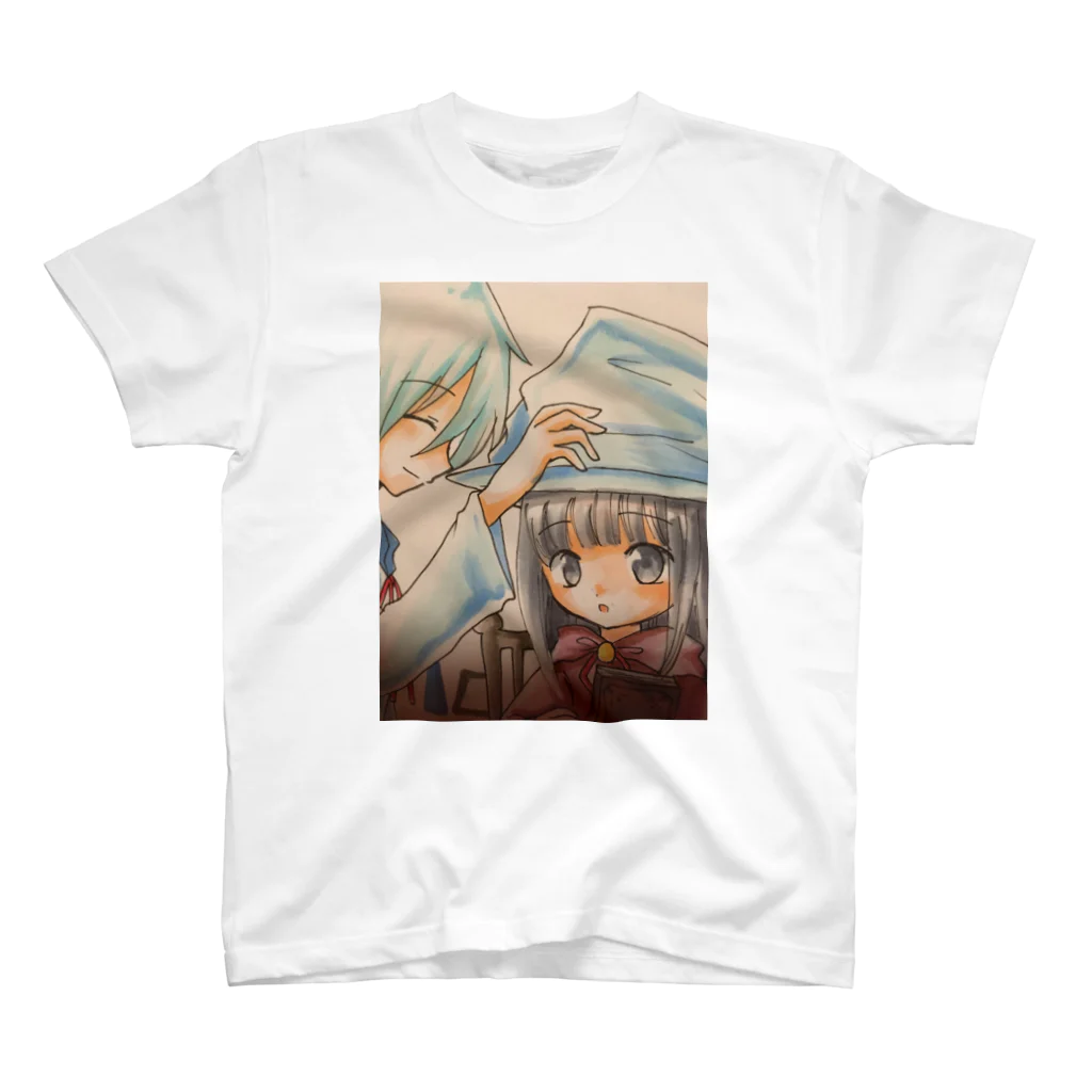 asahiyoruaの先生と魔女 スタンダードTシャツ