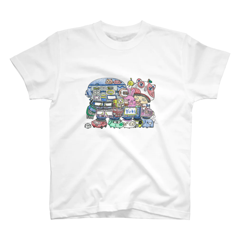 【終了】326（ナカムラミツル）ぬりえの天神丸 スタンダードTシャツ