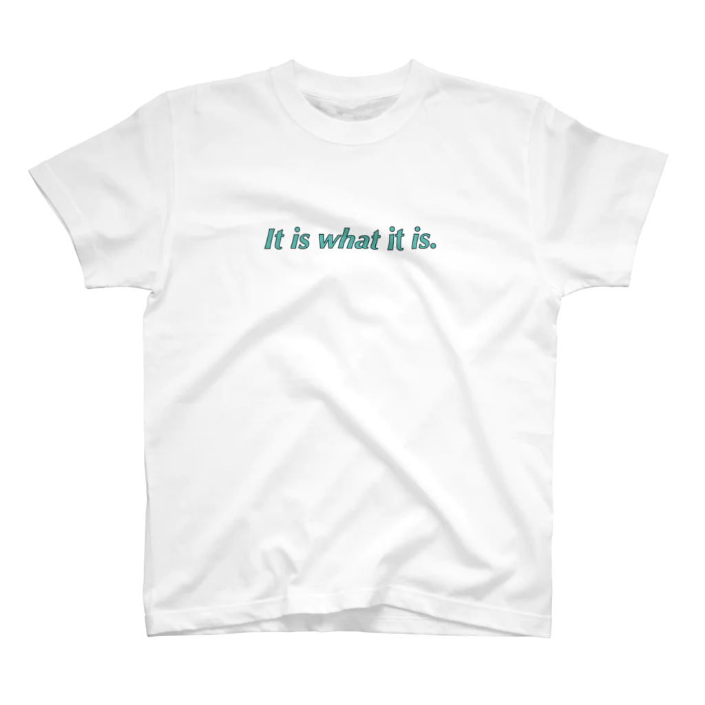 It is what it is.の私のクイーン スタンダードTシャツ