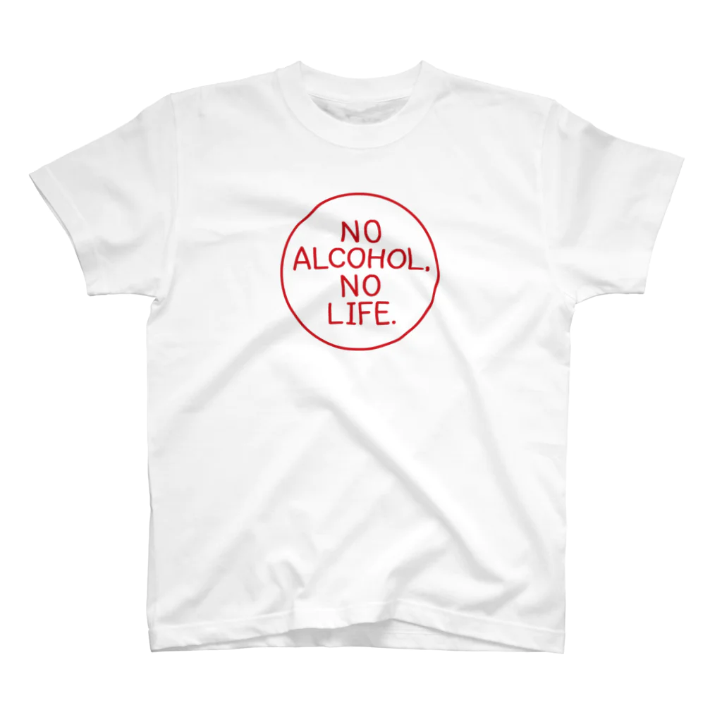 stereovisionのNO ALCOHOL, NO LIFE. Regular Fit T-Shirt