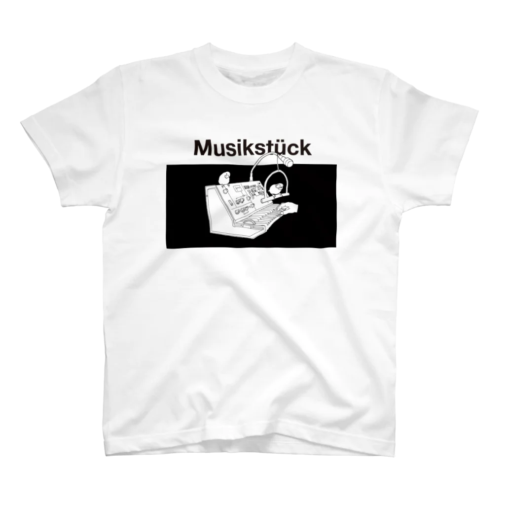 Momi Buncho Lab SHOPのヴォコーダー文鳥 Regular Fit T-Shirt