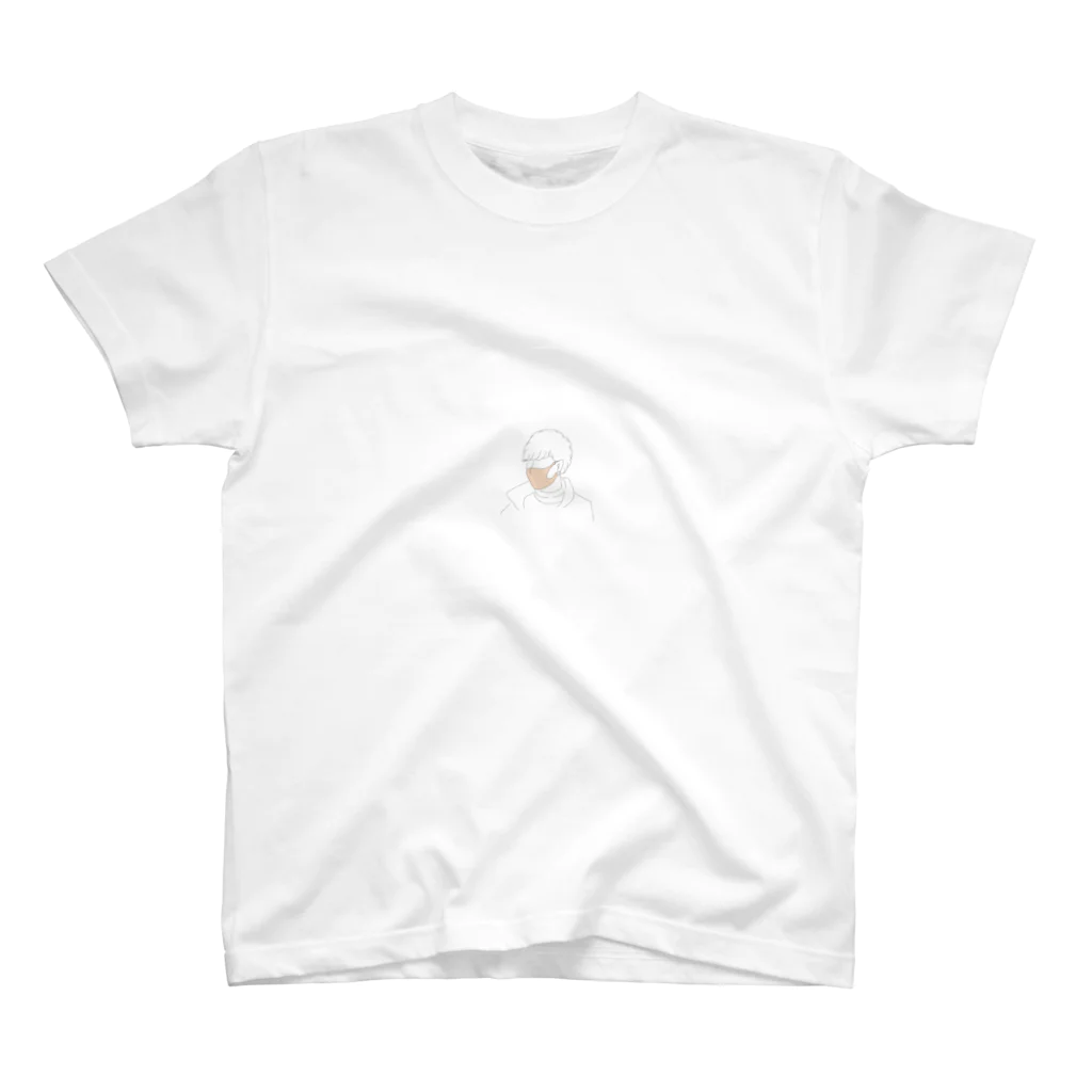 Motsのマスクボーイ【ピンク】 スタンダードTシャツ