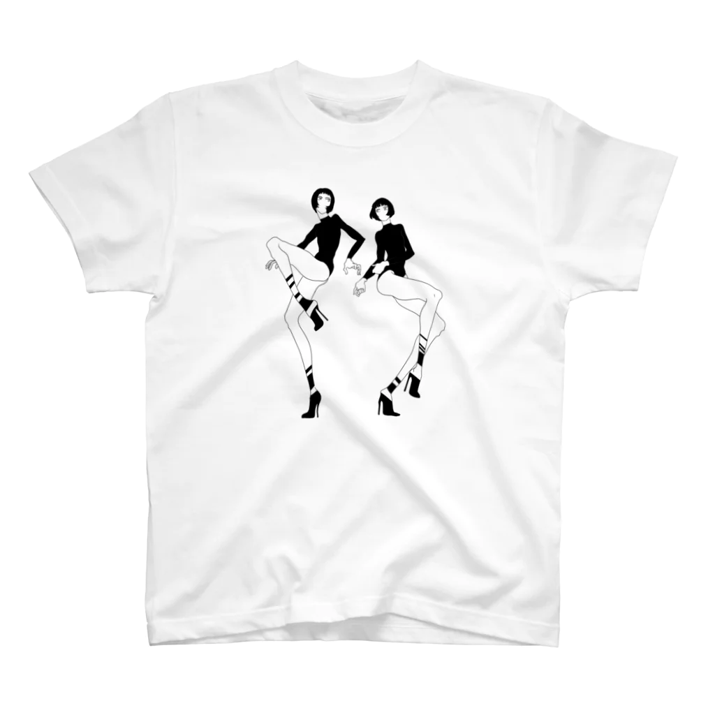 odds&endsのdancing girls スタンダードTシャツ