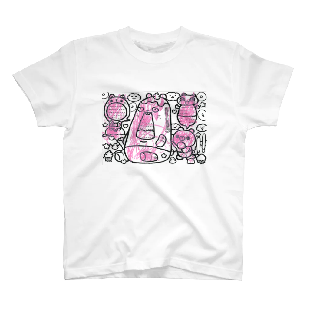 【終了】326（ナカムラミツル）ぬりえの[13:35]むげん スタンダードTシャツ